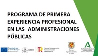 Banner Programa Primera Experiencia Profesional en las Administraciones Públicas